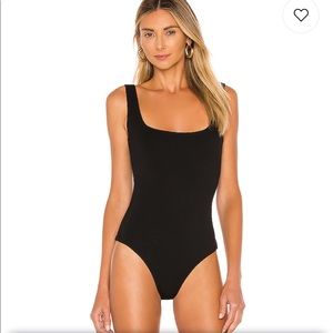LPA black tank body suit
